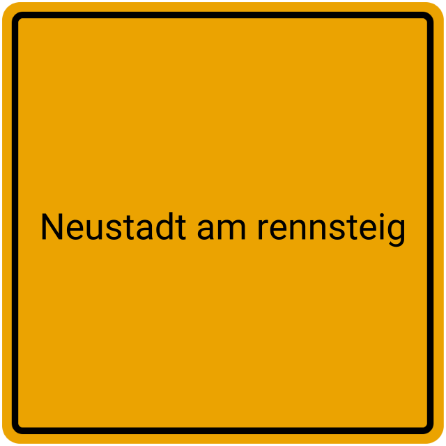 Meldebestätigung Neustadt am Rennsteig